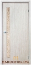 Итальянская дверь Mario Rioli Vario 601G белёный дуб