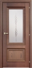 Итальянская дверь Mario Rioli Romantica 511 гравировка ясень бурбон