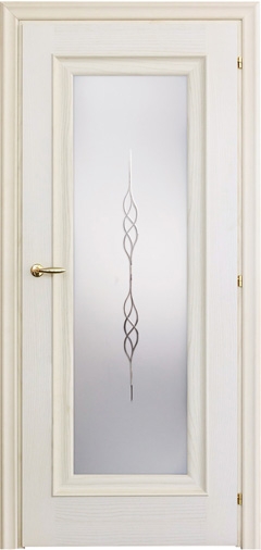 межкомнатные двери  Mario Rioli Romantica 501 гравировка ясень нуга