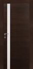 Итальянская дверь Mario Rioli Minimo 801DB со скрытыми петлями ясень колледж тёмный